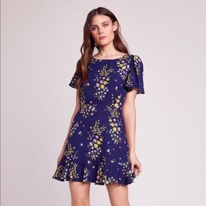 Weekend feels printed dress in Cassidy Navy